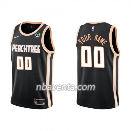 Camiseta Hombre Atlanta Hawks Personalizadas 2019-20 Nike City Edition Swingman
